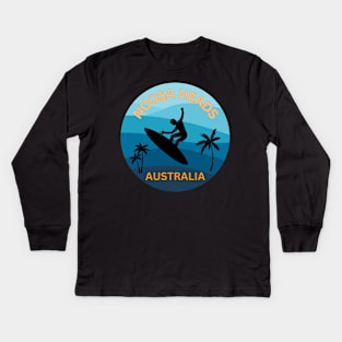 Noosa Heads Australia Kids Long Sleeve T-Shirt